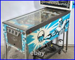 Vintage Original Ballys Silverball Mania Pinball Machine 1980's Arcade Retro