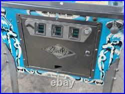 Vintage Original Ballys Silverball Mania Pinball Machine 1980's Arcade Retro
