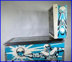 Vintage Original Ballys Silverball Mania Pinball Machine 1980's Arcade Retro