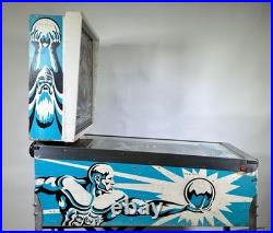 Vintage Original Ballys Silverball Mania Pinball Machine 1980's Arcade Retro