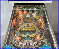 Vintage Original Ballys Silverball Mania Pinball Machine 1980's Arcade Retro