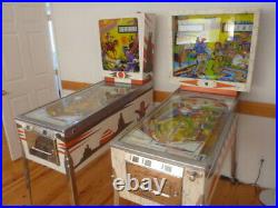 Vintage Pinball Machines J Gottleib Eldorado Lawman