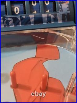 Vintage Superman Tabletop Pinball Machine Saving the World Rare 2004