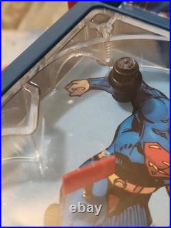 Vintage Superman Tabletop Pinball Machine Saving the World Rare 2004