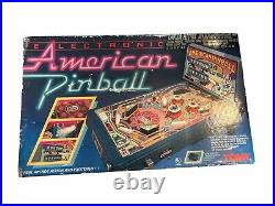 Vintage TOMY American Electronic Tabletop Pinball Machine Complete with Box Rare