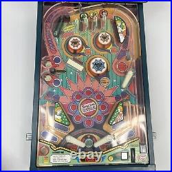 Vintage TOMY American Electronic Tabletop Pinball Machine With Box Works Great