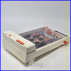 Vintage TOMY Atomic Arcade Tabletop Pinball Game Works with Box 1970s
