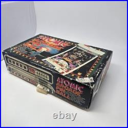 Vintage TOMY Atomic Arcade Tabletop Pinball Game Works with Box 1970s