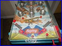 Vintage Tilt Louis Marx & Co Aces of The Sky Pinball Machine