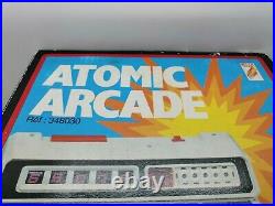 Vintage Tomy-MIRO-MECCANO Atomic Arcade Pinball Electronic Game Flippers working