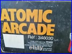 Vintage Tomy-MIRO-MECCANO Atomic Arcade Pinball Electronic Game Flippers working