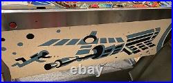 Vintage Williams Sky Lab NASA Space Themed Art Pinball Arcade Machine For Repair