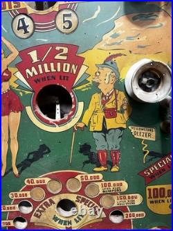 Vintage pinball machine Board Table