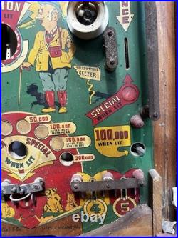 Vintage pinball machine Board Table