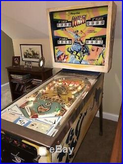 Vintage pinball machine Cowboy Chicago Dynamic Industries