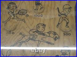 Vintage tabletop pinball game