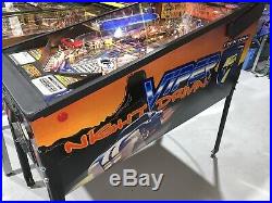 Viper Night Drivin Pinball Machine Sega Dodge Viper ACR Racing LEDs Free Ship