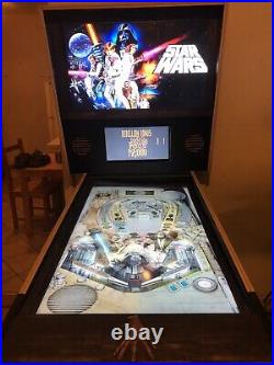 Virtual Pinball Machine Deluxe Ultra Wide Body 43 4k Playfield 500 Tables