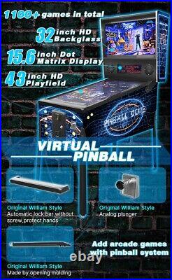 Virtual Pinball Machine with over 1100 tables