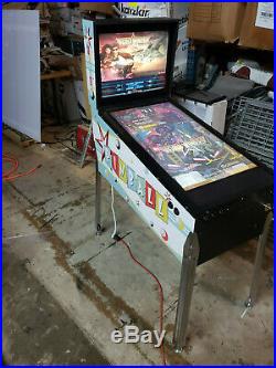 Virtual pinball machine, pinup popper front end, old school theme