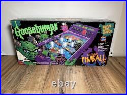 Vtg 90s Goosebumps Electronic Pinball Tabletop Game Machine In Box! 1996