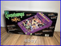 Vtg 90s Goosebumps Electronic Pinball Tabletop Game Machine In Box! 1996