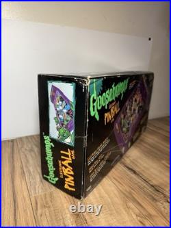 Vtg 90s Goosebumps Electronic Pinball Tabletop Game Machine In Box! 1996