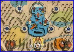 Vtg NishiJin Pinball Pachinko Snow Skier Skiing Machine Game Super DX