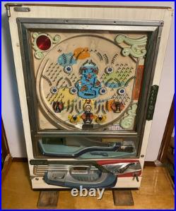 Vtg NishiJin Pinball Pachinko Snow Skier Skiing Machine Game Super DX