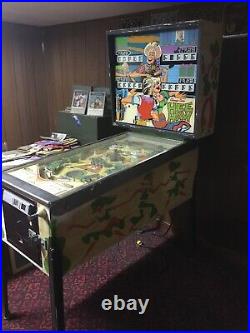 Vtg Retro 1973 Hee Haw Chicago Coin Pinball Machine Original Looks Plays Good