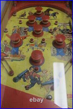 Vtg State Fair Strength Tester Table Top Pinball MachineSuperior Toy Co1940's
