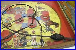 Vtg State Fair Strength Tester Table Top Pinball MachineSuperior Toy Co1940's