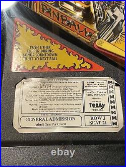 WHO'S TOMMY THE WHO PINBALL WIZARD MACHINE DATA EAST ARCADE Local Pickup Only