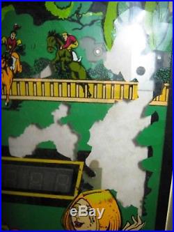 WILLIAMS 1977 SS HOT TIP Horse Racing PINBALL MACHINE Vintage from Estate