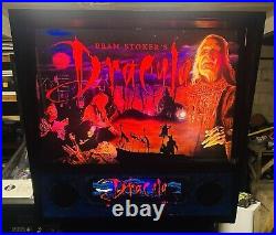 WILLIAMS BRAM STOKER'S DRACULA PINBALL MACHINE COLOR DMD LEDs