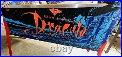 WILLIAMS BRAM STOKER'S DRACULA PINBALL MACHINE COLOR DMD LEDs