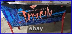 WILLIAMS BRAM STOKER'S DRACULA PINBALL MACHINE COLOR DMD LEDs