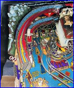 WILLIAMS BRAM STOKER'S DRACULA PINBALL MACHINE COLOR DMD LEDs