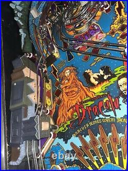 WILLIAMS BRAM STOKER'S DRACULA PINBALL MACHINE COLOR DMD LEDs