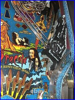 WILLIAMS BRAM STOKER'S DRACULA PINBALL MACHINE COLOR DMD LEDs