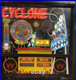 WILLIAMS CYCLONE PINBALL MACHINE LEDs