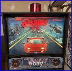 WILLIAMS GETAWAY HIGH SPEED 2 PINBALL MACHINE COLOR DMD LEDs