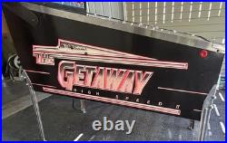 WILLIAMS GETAWAY HIGH SPEED 2 PINBALL MACHINE COLOR DMD LEDs