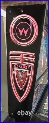 WILLIAMS GETAWAY HIGH SPEED 2 PINBALL MACHINE COLOR DMD LEDs