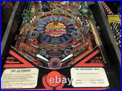 WILLIAMS GETAWAY HIGH SPEED 2 PINBALL MACHINE COLOR DMD LEDs