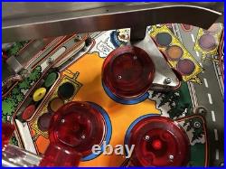 WILLIAMS GETAWAY HIGH SPEED 2 PINBALL MACHINE COLOR DMD LEDs