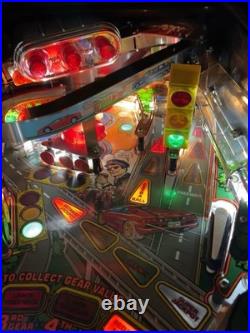 WILLIAMS GETAWAY HIGH SPEED 2 PINBALL MACHINE COLOR DMD LEDs