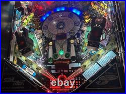 WILLIAMS STAR TREK NEXT GENERATION PINBALL MACHINE BEAUTIFUL CONDITION LEDs