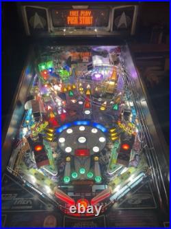 WILLIAMS STAR TREK NEXT GENERATION PINBALL MACHINE BEAUTIFUL CONDITION LEDs