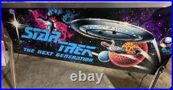 WILLIAMS STAR TREK NEXT GENERATION PINBALL MACHINE COLOR DMD LEDs